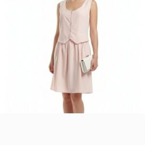 Paper Heart Elegant Pink Sleeveless  Dress